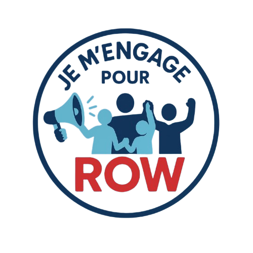 Je m'engage pour ROW